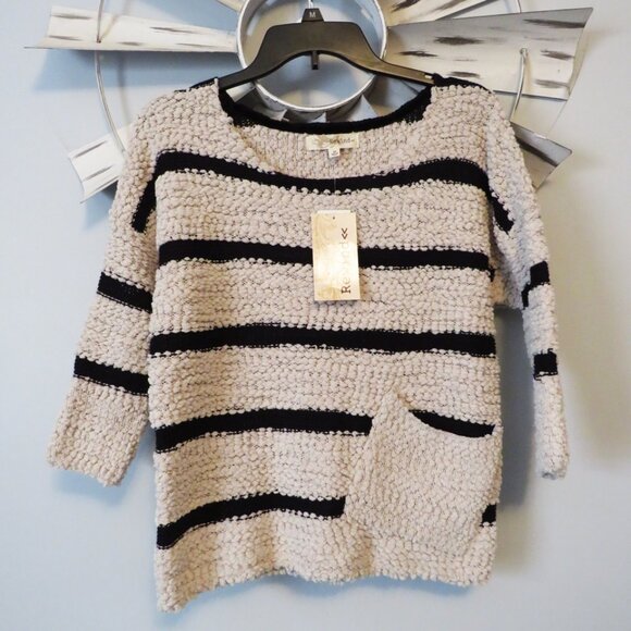 🎄NWT Rewind Chunky Knit Cropped Sweater Size Medium - Picture 6 of 6